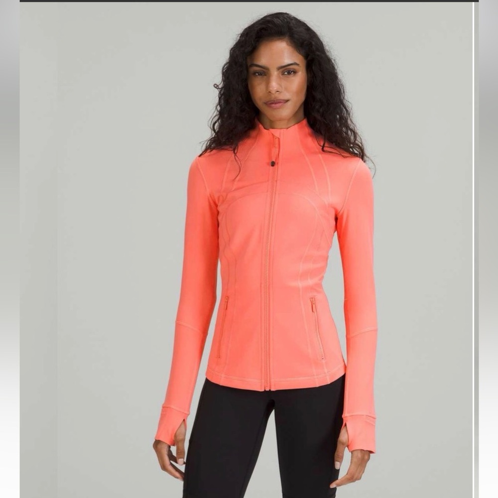 Lululemon Define Jacket Luon Raspberry Cream Size… - image 1